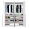 Manhattan Comfort Lee Wardrobe Closet 3.0 in White, 2PK 2-WC003-WH - alternate 5